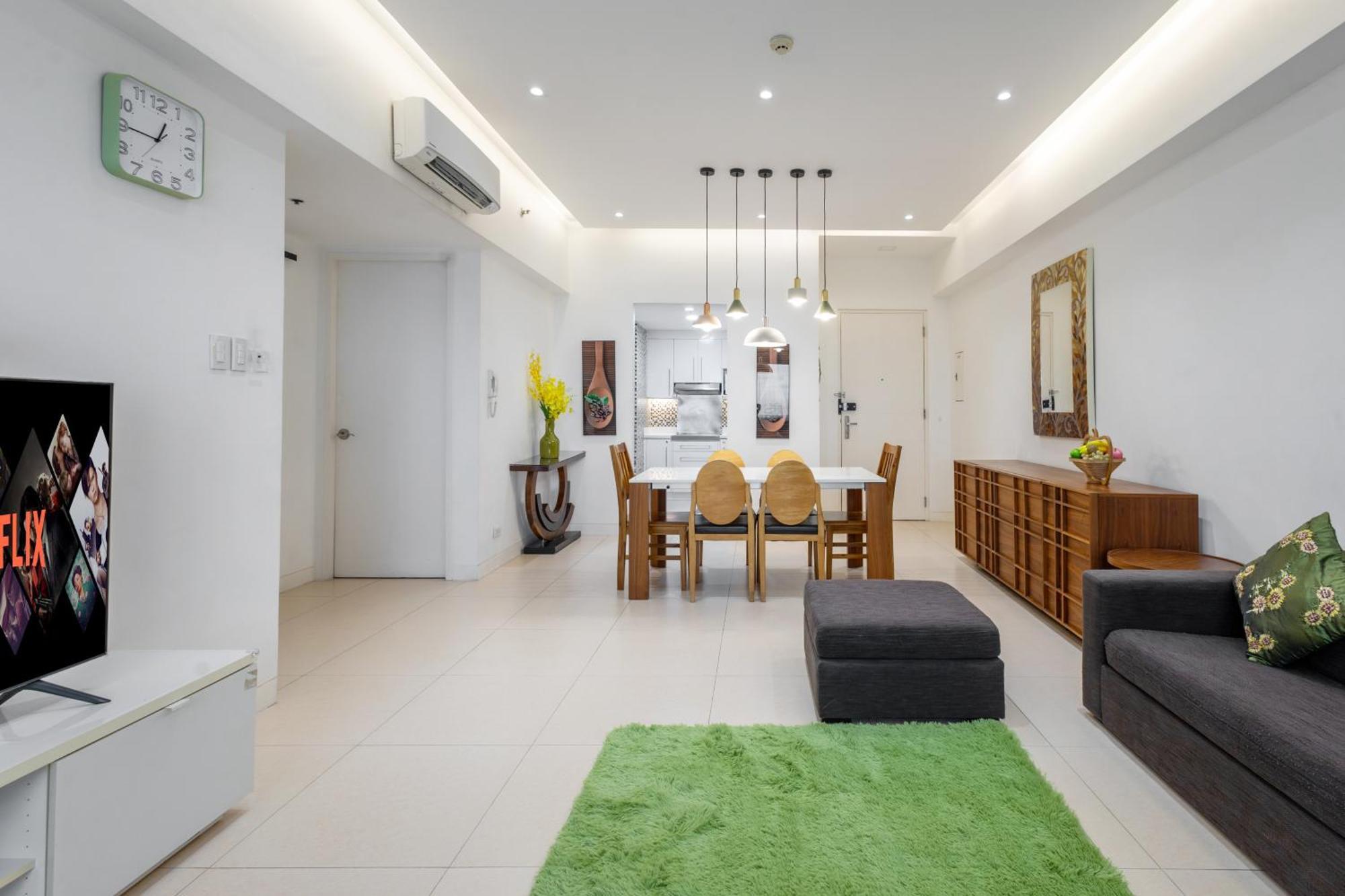 New 2Br Of 86Sqm With Parking & Netflix In Bgc Appartement Manilla Buitenkant foto