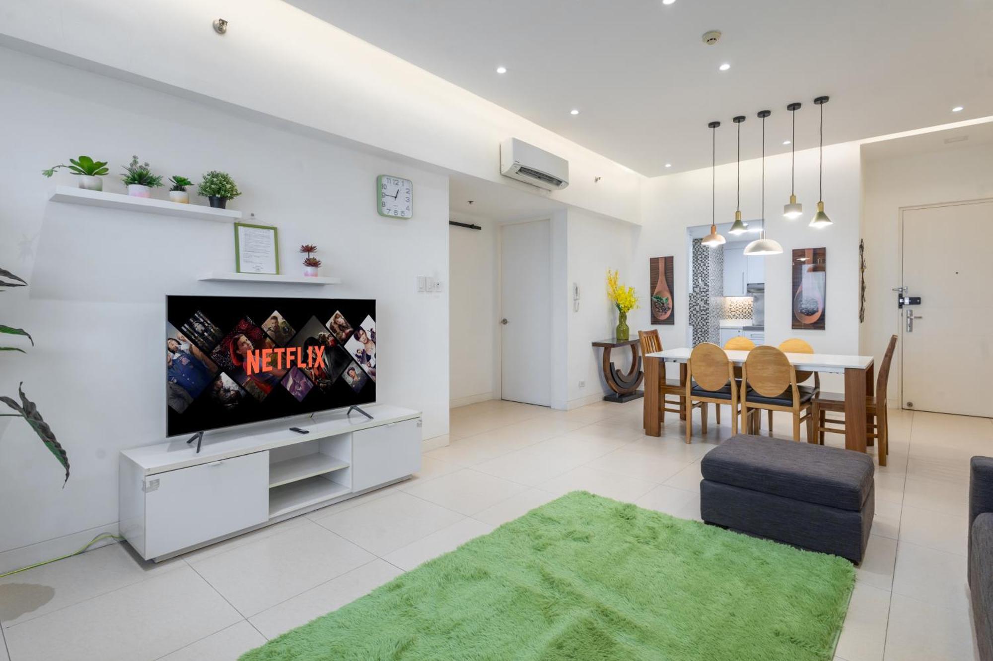 New 2Br Of 86Sqm With Parking & Netflix In Bgc Appartement Manilla Buitenkant foto