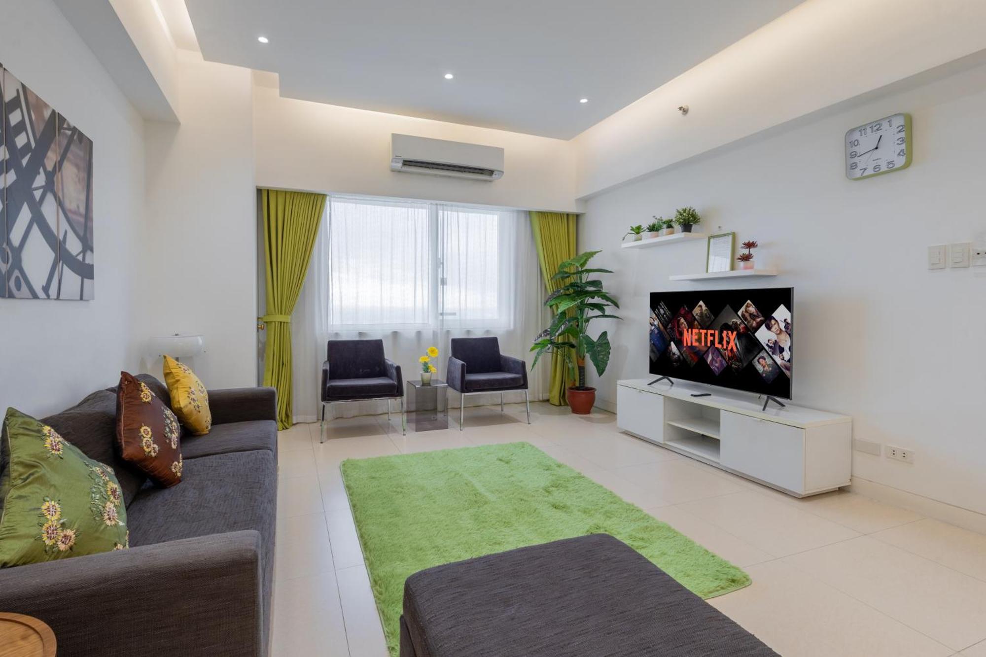New 2Br Of 86Sqm With Parking & Netflix In Bgc Appartement Manilla Buitenkant foto